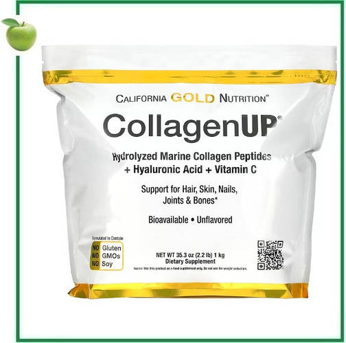 Купить California Gold Nutrition, CollagenUP, морской коллаген ...
