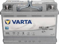 Акумулятор VARTA 12В 70Агод./760А START&STOP AGM (R+ 1) 278x175x190 B13 - монтажний фланець 10.5мм (