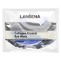Гидрогелевые патчи под глаза LANBENA Collagen Crystal Eye Mask 6 г Blue отбеливание кожи вокруг глаз GL_55
