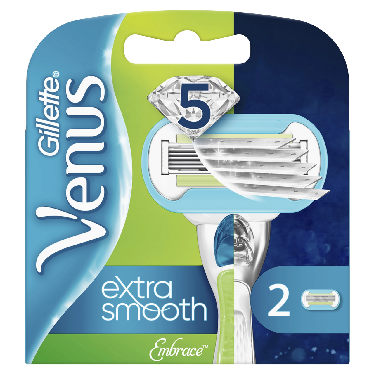 Змінні касети для гоління Gillette Venus Extra Smooth Embrace 2 шт