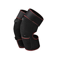 Бандаж на колінний суглоб з підігрівом Lesko YX210 універсальний зігріваючий бандаж для дорослих з вібро DM-11