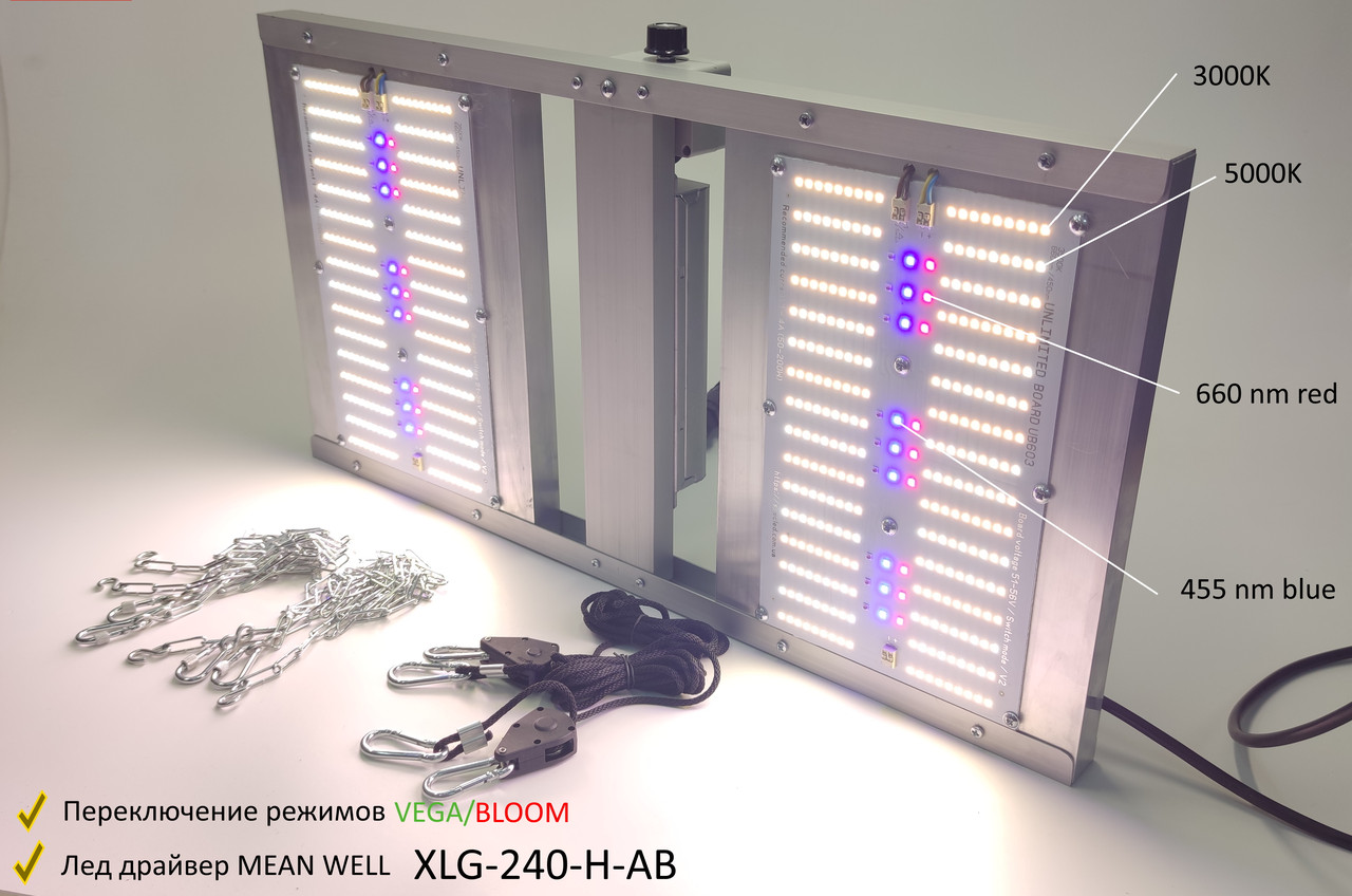 Фітолампа UB603 Vega/Bloom ds240