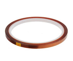 Скотч каптоновий термостійкий Kapton (каптонова стрічка) 8мм*33м