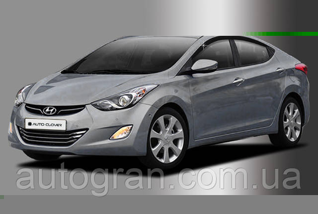 Дефлектори вікон вітровики Hyundai Elantra 2011-2015 (MD)