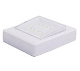 Ліхтар вимикач 8SMD, липучки + магніт, фото 6