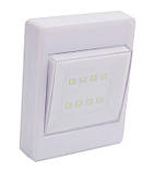 Ліхтар вимикач 8SMD, липучки + магніт, фото 3