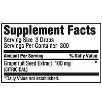 Екстракт насіння грейпфрута рідкий концентрат NutriBiotic Maximum GSE (Citricidal) 30 мл BX357, фото 3