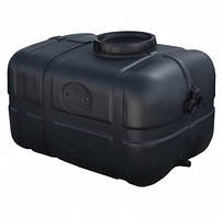 Ємність пластикова прямокутна чорна Чорна 130л Накопичувальний бак для води Технічна бочка