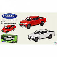 Машина метал 24100W "WELLY"1:27 MERCEDES-BENZ X-CLASS, 2 кольори