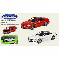 Машина метал 24041H-W "WELLY"1:24 MERCEDES BENZ SL500, 2 кольори,