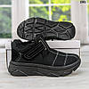 Черевики зимові підліткові чорні плащівка Dago Style, фото 6