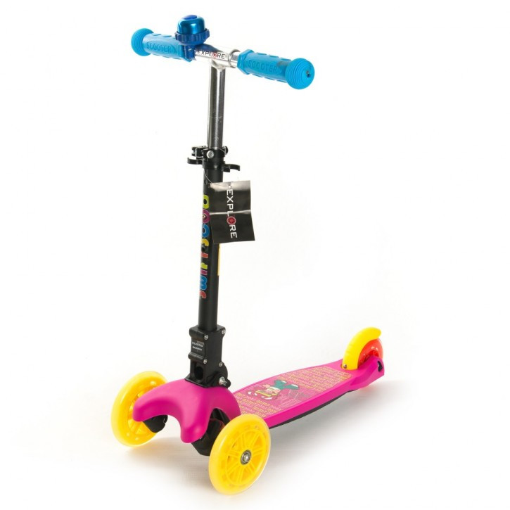 Самокат SWIFT SCOO junior 5480-3 розовий