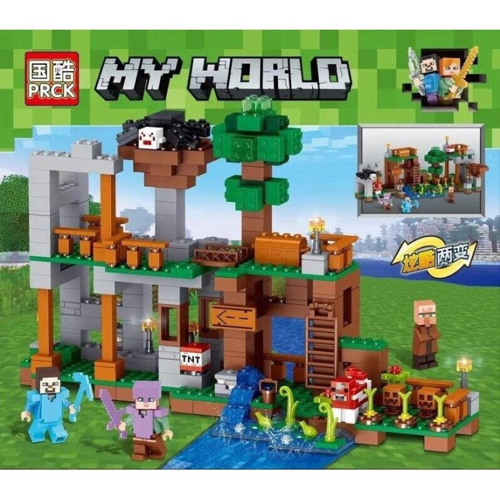 Конструктор Minecraft 63107 База руди 449т дет.