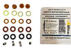Ремкомплект форсунок 2110, 2111, 2112, ГАЗ, Daewoo, Chevrolet комплект на 4 форсунки