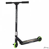 Трюковий самокат Amigo Street Super чорний, колеса 110 см, EX-1979