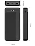 Повербанк 20000 mAh ISY (Black), фото 3