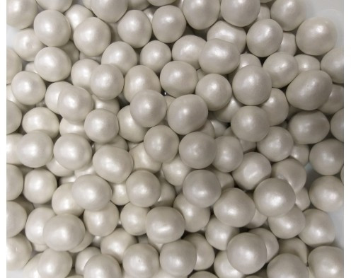 Хрусткі кульки в шоколаді перламутрові білі, 50г