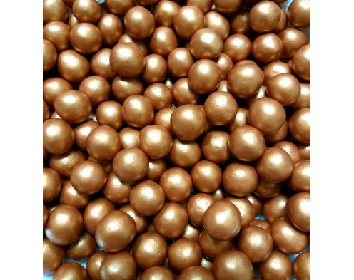 Хрусткі кульки в натуральному шоколаді бронзові, 50 г
