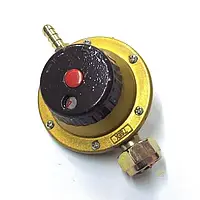 Редуктор для газового балону регульований під шланг 9мм з ключом OZK-1269