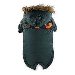 Куртка з капюшоном для котів Pet Style "Jacket" Зелена S