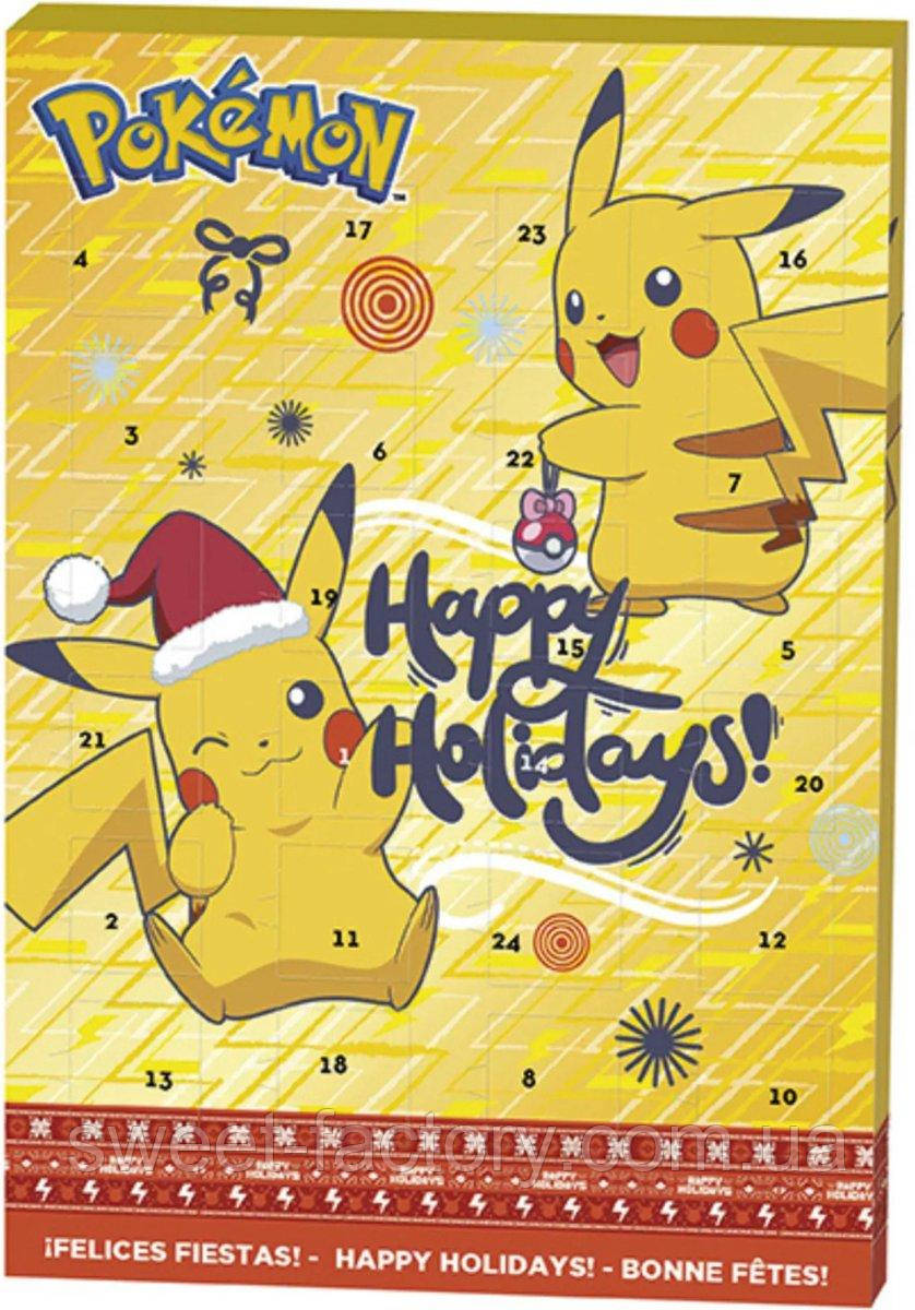 Адвент Pokemon Advent Calendar 75g