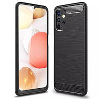 Гумовий чохол для Samsung A13 чорний протиударний бампер