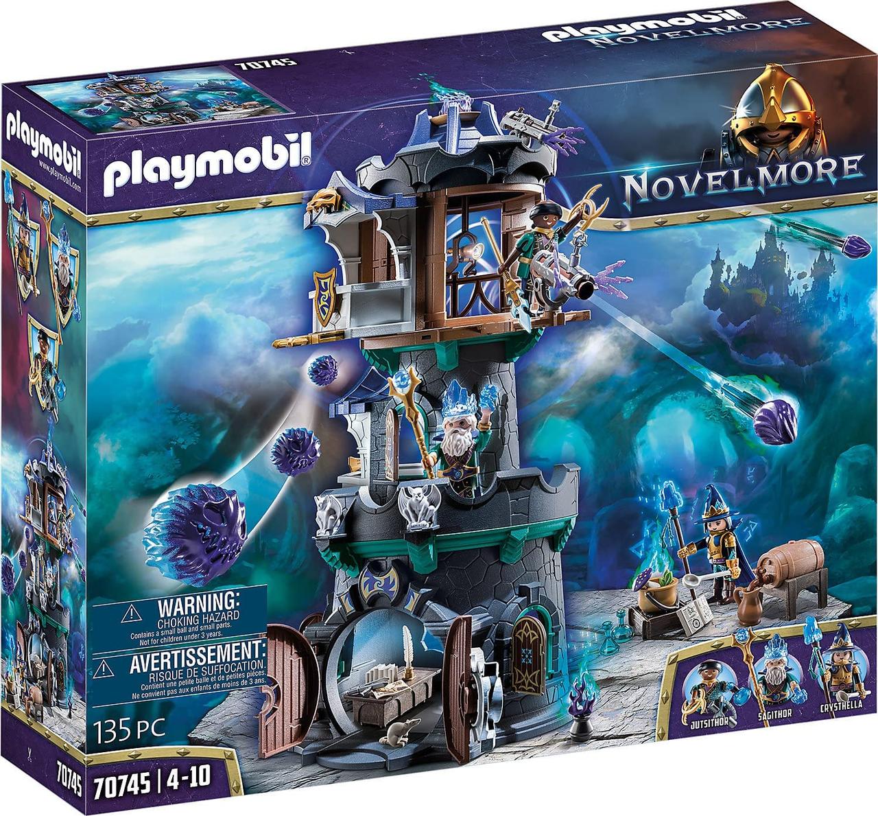 Плеймобіл 70745 Фіолетова долина Вежа чарівників Playmobil novelmore