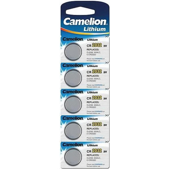 Батарейка таблетка Camelion CR 2032 (CR2032 BP5)