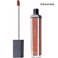 Aden Cosmetics 16 Bronze Sand Жидкая устойчивая помада Liquid Lipstick