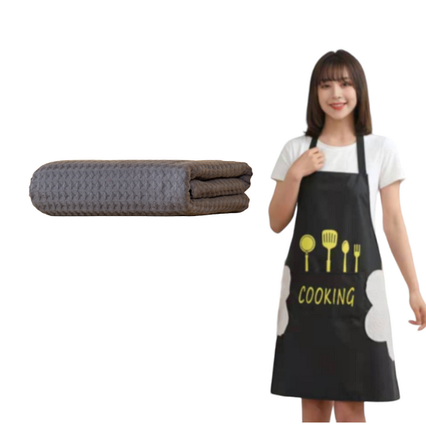 Набір Фартух кухонний і лазневий рушник