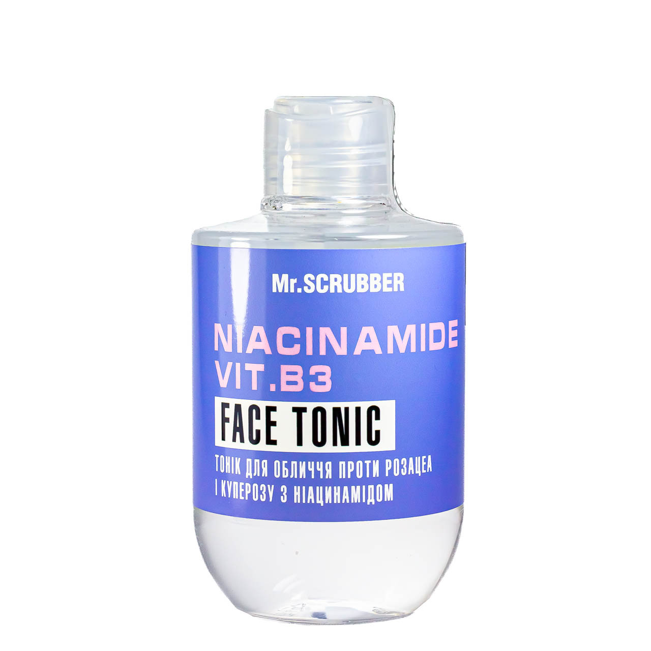 Тонік для обличчя Mr. Scrubber Face ID Vit B3 Face Tonic від розацеа та куперозу з ніацинамідом 250 мл, фото 1
