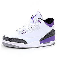 Мужские / женские кроссовки Nike Air Jordan 3 Retro, белые кожаные кроссовки найк аир джордан 3 ретро
