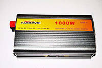 Перетворювач напруги (інвертор) KONNWEI 12v-220v 1000W