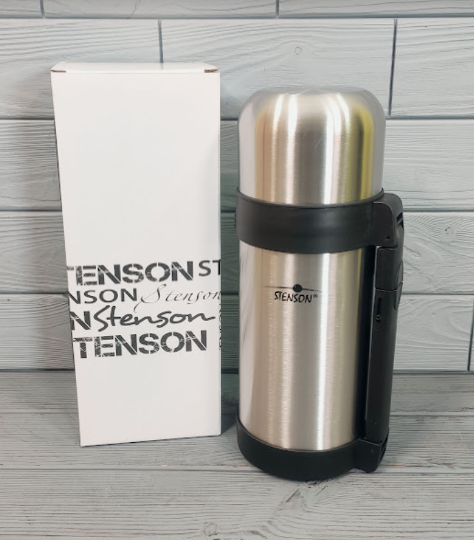Термос 2в1 ваккумний харчовий/ питний 1200 мл Stenson MT-0273 / Термос для чаю та їжі з неіржавкої сталі, фото 1
