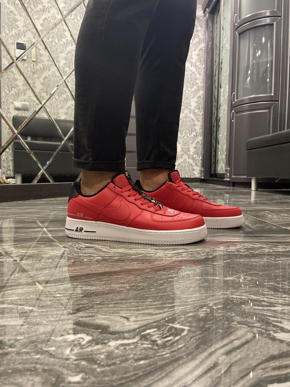 Nike Air Force 1 Low Red White