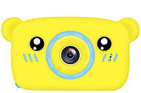 Фотоаппарат детский DVR Baby Camera X-500B 7692 Желто-голубой медведь