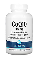 Lake Avenue CoQ10 Plus Bioperine 100 mg 365 veggie softgels