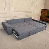 М'який кутовий новий розкладний диван, фото 4