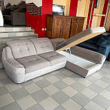 Кутовий розкладний диван в тканині, фото 2