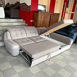 Кутовий розкладний диван в тканині, фото 8