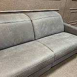 Шкіряний розкладний диван реклайнер Німеччина, фото 5