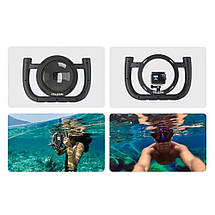 Купол Dome Port GoPro 11/10/9 підводний кут Telesin GP-DMP-T10, фото 4