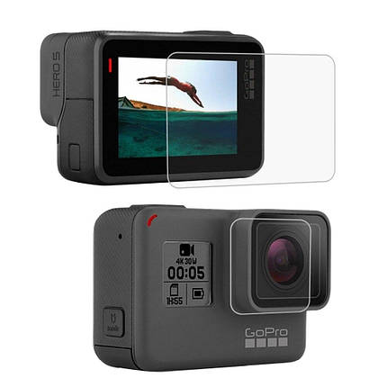 Скло захисне для GoPro 7/6/5 Black Puluz PU192, фото 1