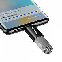 OTG адаптер USB Type-C 3.2 Gen 1 Baseus Ingenuity ZJJQ000001, фото 4