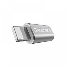 Адаптер MicroUSB Lightning OTG BOROFONE BV5, фото 3