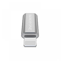 Адаптер MicroUSB Lightning OTG BOROFONE BV5, фото 4