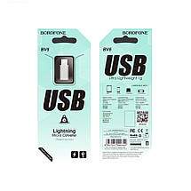 Адаптер MicroUSB Lightning OTG BOROFONE BV5, фото 6