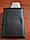 Вертикальний чорний гаманець чоловічий з екошкіри, фото 3