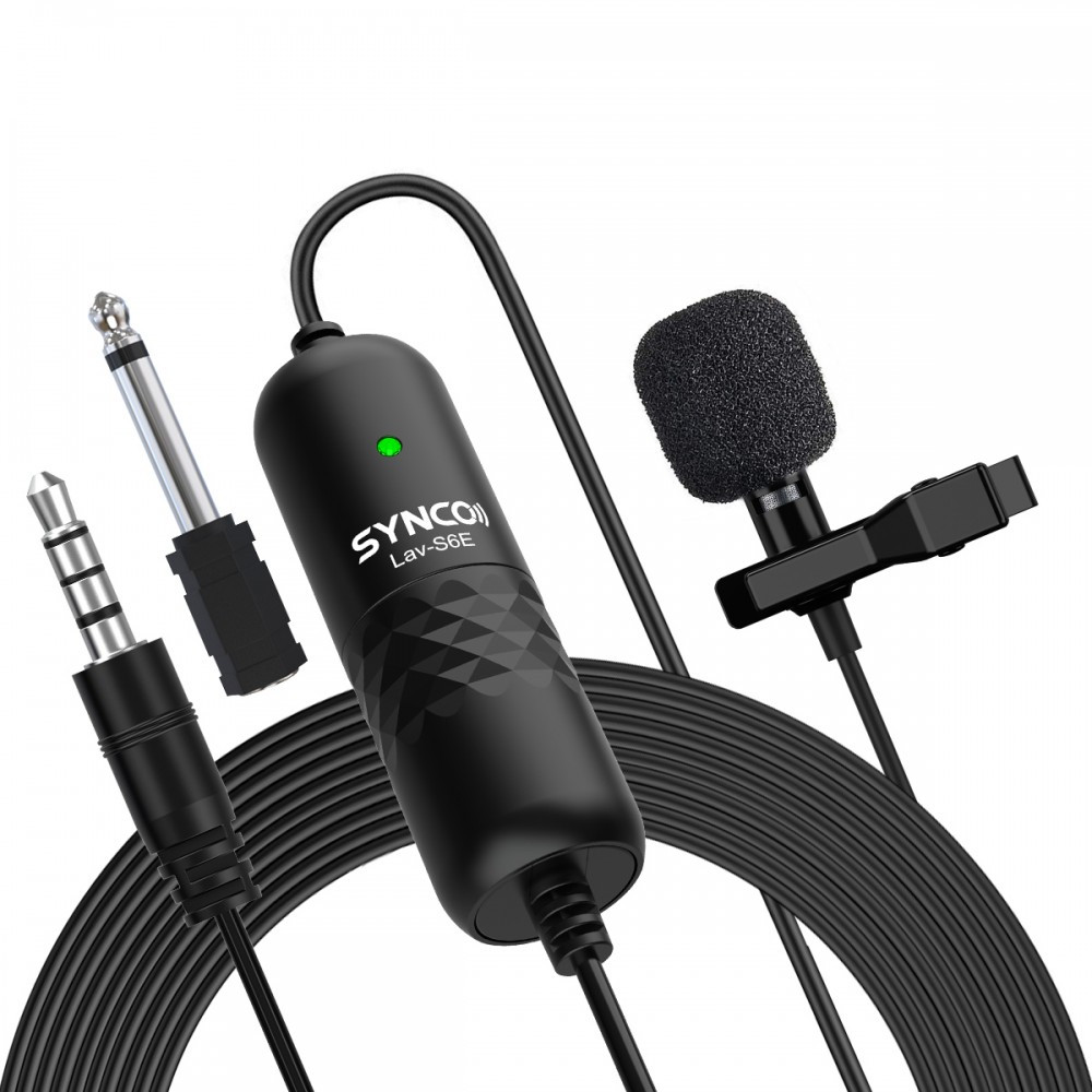Петличный микрофон для телефона Synco Lav-S6E - фото 1 - id-p1723812758
