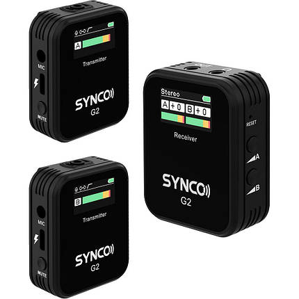 Мікрофон бездротовий подвійний Synco G2(A2) WAir-G2-A2, фото 1